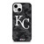 KANSAS CITY ROYALS BASEBALL BLACK CAMO iPhone 13 Mini Case Cover