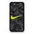 NIKE SWOOSH BLACK CAMO iPhone SE 2020 Case Cover