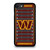 WASHINGTON COMMANDERS FOOTBALL FIELD iPhone SE 2020 Case Cover