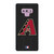 ARIZONA DIAMONDBACKS BASEBALL BLACK Samsung Galaxy Note 9 Case Cover
