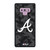 ATLANTA BRAVES BASEBALL BLACK CAMO Samsung Galaxy Note 9 Case Cover