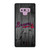 ATLANTA BRAVES BASEBALL MLB WOOD LOGO Samsung Galaxy Note 9 Case Cover