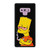 BART SIMPSONS WEEDS CIGARATTE Samsung Galaxy Note 9 Case Cover