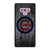 CHICAGO CUBS BASEBALL MLB WOOD LOGO Samsung Galaxy Note 9 Case Cover