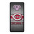 CINCINNATI RED MLB BASEBALL METAL Samsung Galaxy Note 9 Case Cover