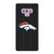 DENVER BRONCOS FOOTBALL TEXT Samsung Galaxy Note 9 Case Cover