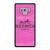 HERMES PARIS PINK LEATHER Samsung Galaxy Note 9 Case Cover