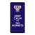 KEEP CALM AND GO CHARLOTTE HORNETS Samsung Galaxy Note 9 Case Cover