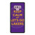 KEEP CALM AND GO LAKERS Samsung Galaxy Note 9 Case Cover