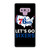LETS GO PHILADELPHIA 76ERS NBA BASKETBALL 2 Samsung Galaxy Note 9 Case Cover