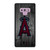 LOS ANGELES ANGELS BASEBALL MLB WOOD LOGO Samsung Galaxy Note 9 Case Cover