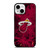 MIAMI HEAT BASKETBALL NBA FIRES iPhone 13 Mini Case Cover