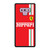 SCUDERIA FERRARI F1 STRIPE Samsung Galaxy Note 9 Case Cover