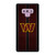 WASHINGTON COMMANDERS NFL METAL STRIPE Samsung Galaxy Note 9 Case Cover