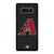 ARIZONA DIAMONDBACKS BASEBALL BLACK Samsung Galaxy Note 8 Case Cover