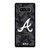 ATLANTA BRAVES BASEBALL BLACK CAMO Samsung Galaxy Note 8 Case Cover