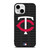 MINNESOTA TWINS BASEBALL BLACK iPhone 13 Mini Case Cover
