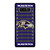 BALTIMORE RAVENS FOOTBALL FIELD Samsung Galaxy Note 8 Case Cover