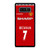 DAVID BECKHAM MANCHESTER UNITED 98 Samsung Galaxy Note 8 Case Cover