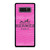 HERMES PARIS PINK LEATHER Samsung Galaxy Note 8 Case Cover