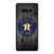 HOUSTON ASTROS BASEBALL MLB WOOD LOGO Samsung Galaxy Note 8 Case Cover