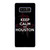 KEEP CALM AND GO HOUSTON ROCKETS Samsung Galaxy Note 8 Case Cover