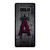 LOS ANGELES ANGELS BASEBALL MLB WOOD LOGO Samsung Galaxy Note 8 Case Cover