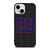NEW YORK GIANTS FOOTBALL TEXT iPhone 13 Mini Case Cover