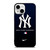 NEW YORK YANKEES MLB BASEBALL NIKE iPhone 13 Mini Case Cover NEW YORK YANKEES MLB BASEBALL NIKE iPhone 13 Mini Case Cover