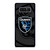 SAN JOSE EARTHQUAKES MLS BLACK Samsung Galaxy Note 8 Case Cover