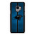 CAROLINA PANTHERS NFL METAL STRIPE Samsung Galaxy S9 Case Cover