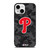 PHILADELPHIA PHILLIES BASEBALL BLACK CAMO iPhone 13 Mini Case Cover