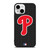 PHILADELPHIA PHILLIES BASEBALL BLACK iPhone 13 Mini Case Cover