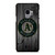 OAKLAND ATHLETICS BASEBALL MLB WOOD LOGO Samsung Galaxy S9 Case Cover