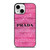 PRADA PINK DIAMOND iPhone 13 Mini Case Cover
