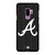 ATLANTA BRAVES BASEBALL BLACK Samsung Galaxy S9 Plus Case Cover