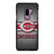 CINCINNATI RED MLB BASEBALL METAL Samsung Galaxy S9 Plus Case Cover