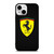 SCUDERIA FERRARI CARBON FIBER iPhone 13 Mini Case Cover