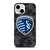 SPORTING KANSAS CITY MLS BLACK CAMO iPhone 13 Mini Case Cover