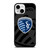 SPORTING KANSAS CITY MLS BLACK iPhone 13 Mini Case Cover