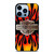 HARLAY DAVIDSON MOTOR FIRE LOGO iPhone 13 Pro Max Case Cover