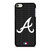 ATLANTA BRAVES BASEBALL BLACK iPod Touch 6 Case Cover