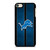 DETROIT LIONS NFL METAL STRIPE iPod Touch 6 Case Cover