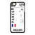 FLIGHT TICKETS FRANCE PARIS iPod Touch 6 Case Cover
