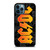 ACDC ROCK BAND POSTER iPhone 12 Pro Max Case Cover