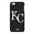 KANSAS CITY ROYALS BASEBALL BLACK iPod Touch 6 Case Cover