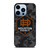 HOUSTON DYNAMO FC MLS BLACK CAMO iPhone 13 Pro Max Case Cover