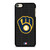 MILWAUKEE BREWERS BASEBALL BLACK iPod Touch 6 Case Cover