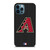 ARIZONA DIAMONDBACKS BASEBALL BLACK iPhone 12 Pro Max Case Cover