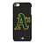 OAKLAND ATHLETICS BASEBALL BLACK iPod Touch 6 Case Cover